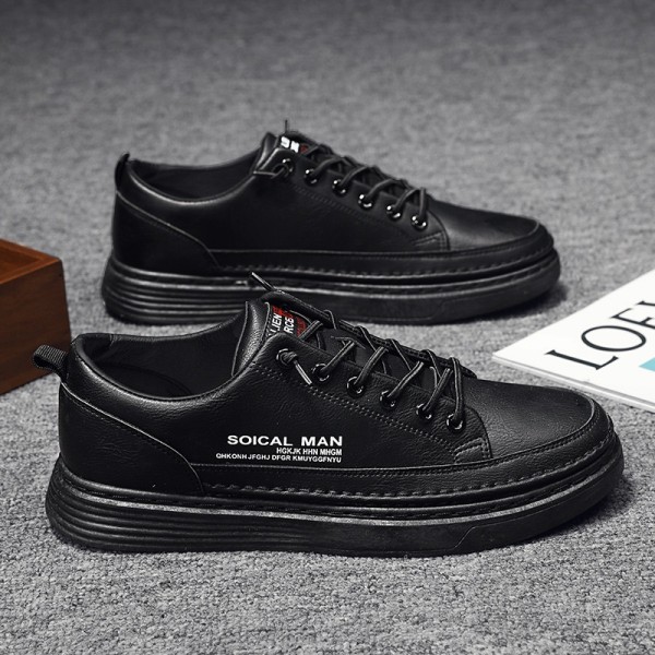 Men leather shoes DIY