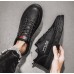 Men leather shoes DIY