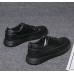 Men leather shoes DIY