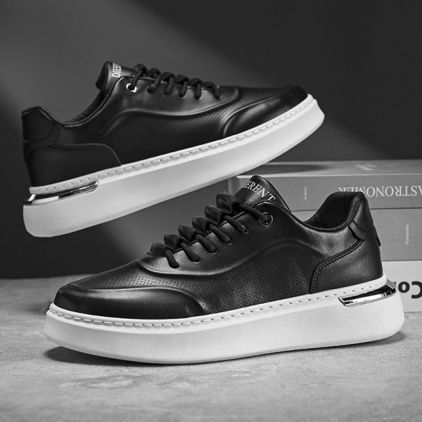 Men leather shoes DIY
