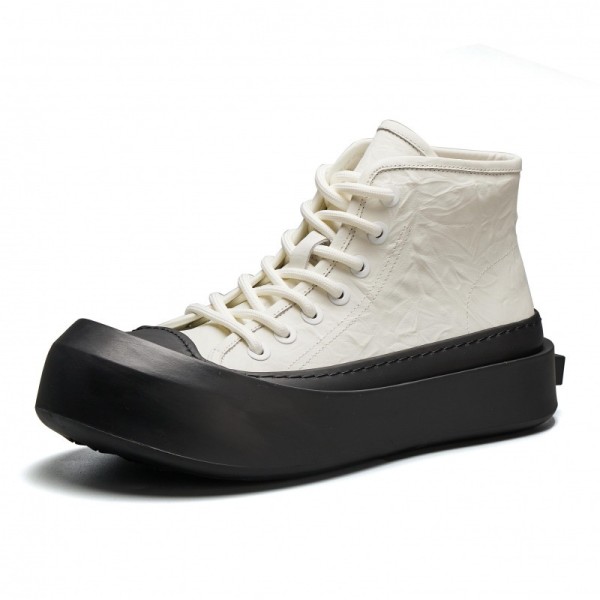 Men leather shoes DIY