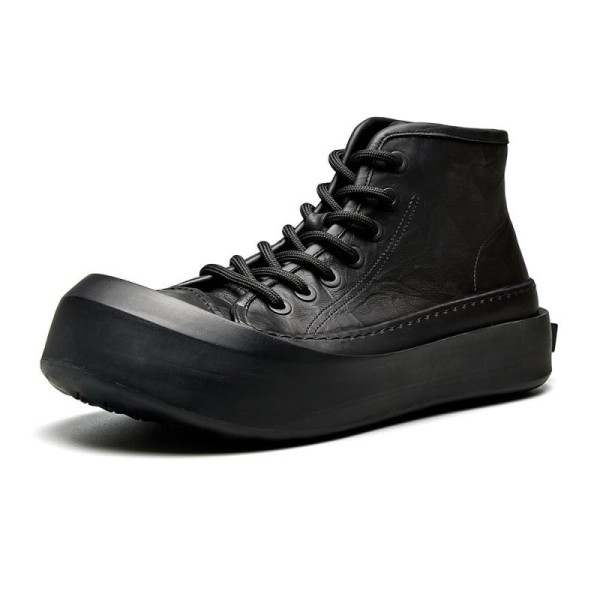 Men leather shoes DIY