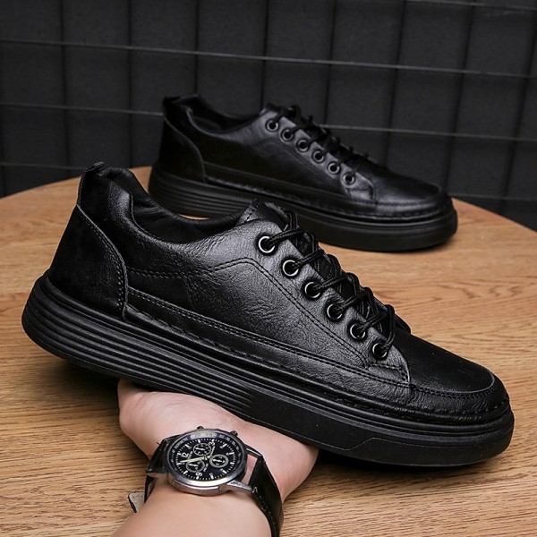 Men leather shoes DIY